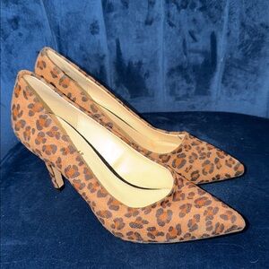 Xappeal Leopard Print Jana Women's Heels Size 6.5